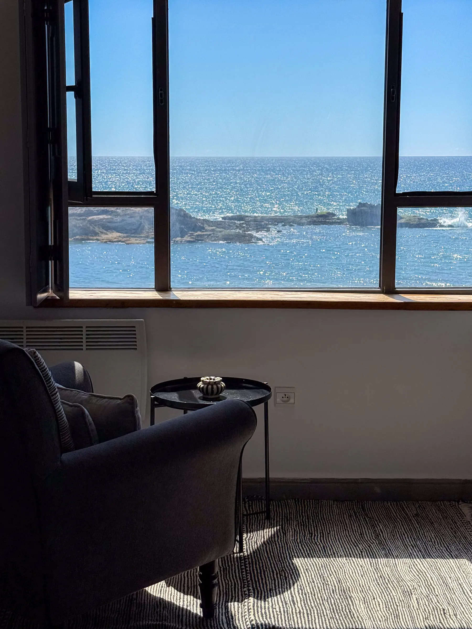 Chambre 3 de la Maison Médina — vue depuis la chambre