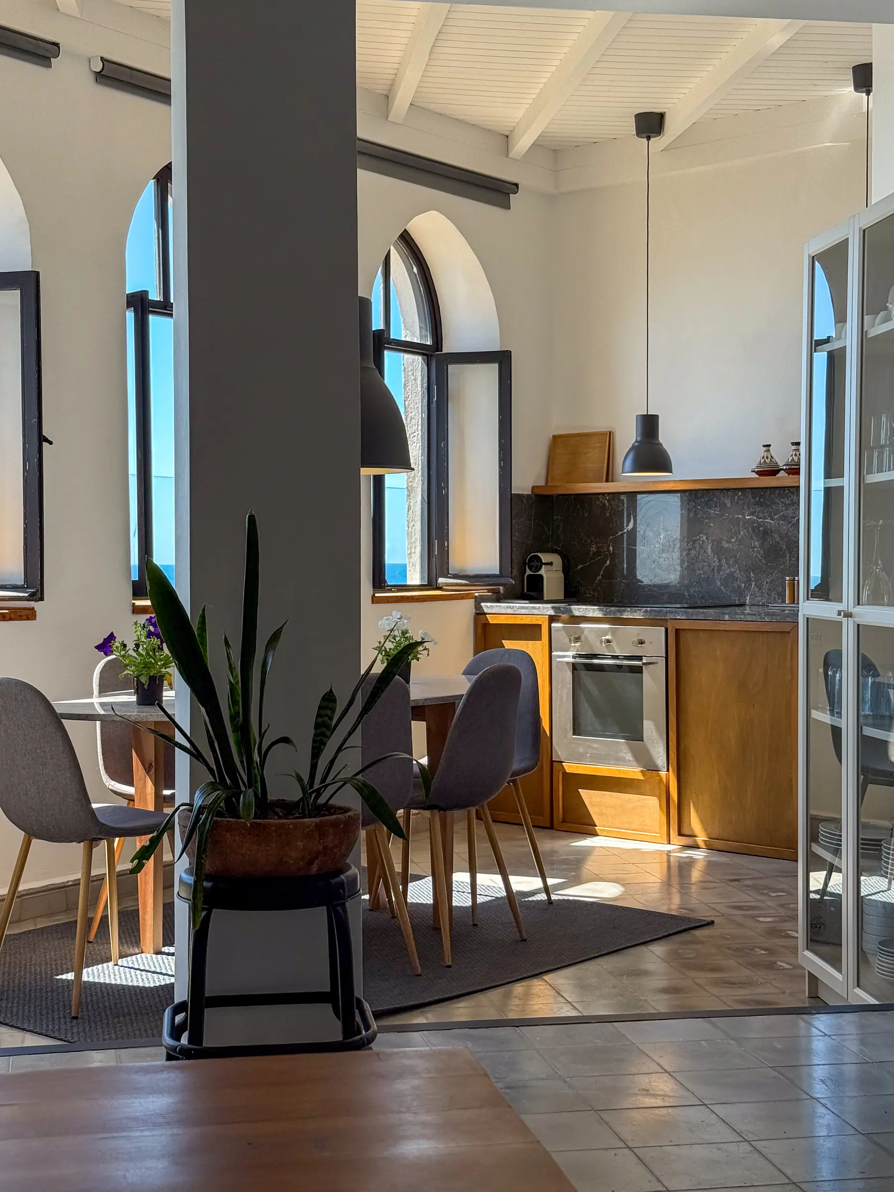 Cuisine de la Maison Médina — vue d'ensemble